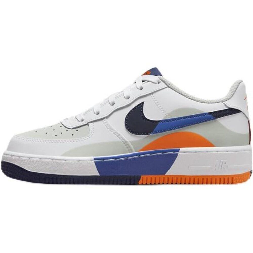 Nike Air Force 1 LV8 Big Kids' Shoes 7y Light Silver/White/Astronomy